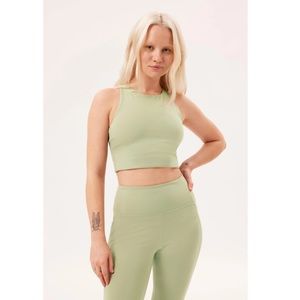 Girlfriend collective green dylan tank